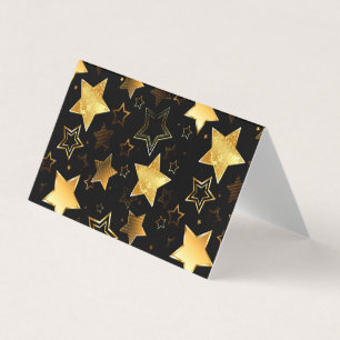 Seamless pattern with Golden Stars