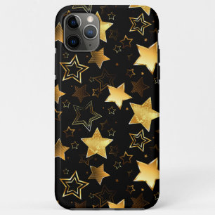 Seamless pattern with Golden Stars iPhone 11 Pro Max Case