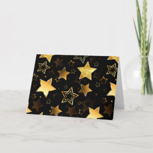 Seamless pattern with Golden Stars Program