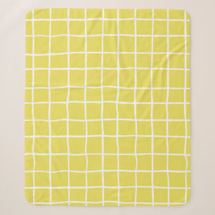 Seamless pattern with hand drawn ink shapes. Trend Sherpa Blanket