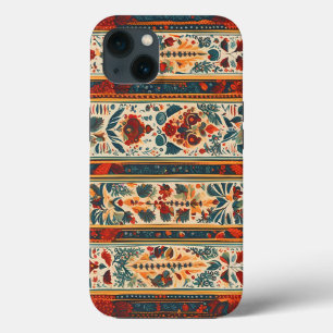 seamless pattern with shapes iPhone 13 case