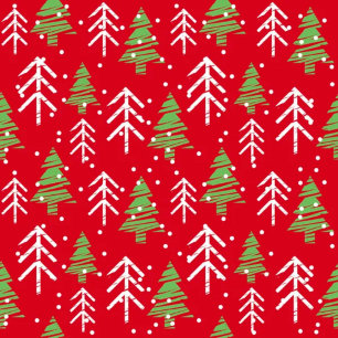 Seamless pattern with Stylized Christmas Gift Bag Wrapping Paper
