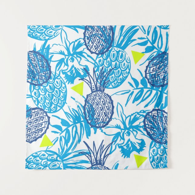 Seamless pattern with tropical motif tapestry (Front)