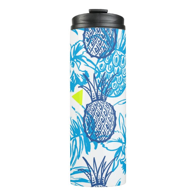 Seamless pattern with tropical motif thermal tumbler (Front)