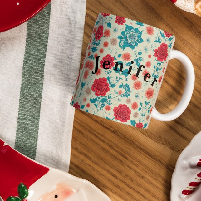 Seamless Patterns Design Fabric Art Coffee Mug (Creator Uploaded)