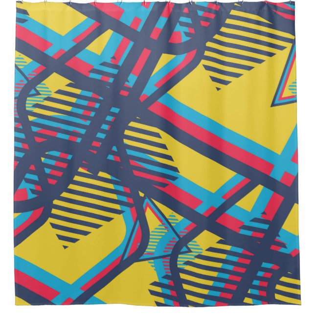 Seamless Pop Art Pattern. Abstract Color Texture w (Front)