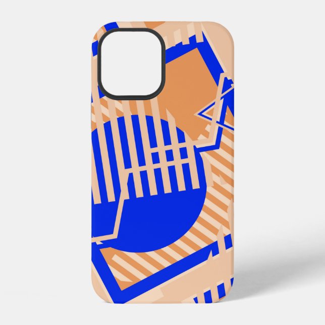 Seamless Pop Art Pattern. Abstract Colour Texture  iPhone Case (Back)