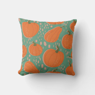 Seamless repeat pattern swatch. Vintage design of Throw Pillow