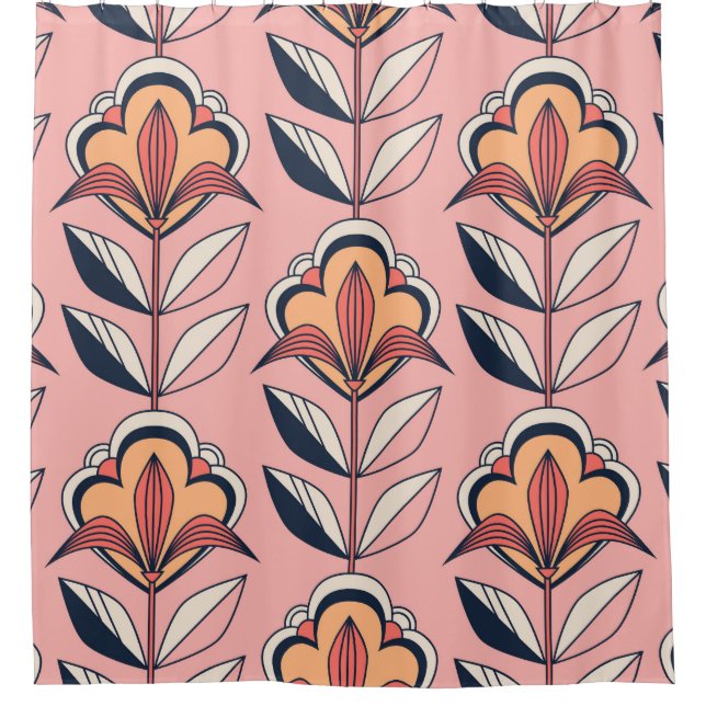 seamless retro floral pattern (Front)