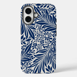 Seamless retro pattern with rounded squares iPhone 16 case