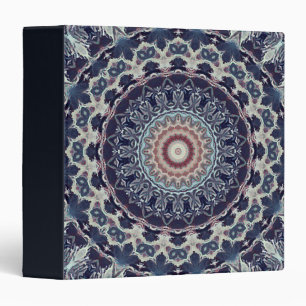 Seamless round ornamental mandala pattern arabic k binder