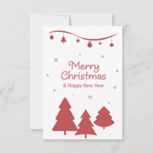 Seamless season greeting card. card