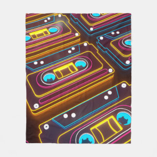 Seamless snake skin texture. Tropical reptiles. Ge Fleece Blanket
