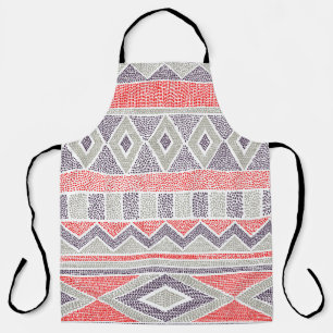 Seamless striped ethnic pattern. Tribal and aztec Apron