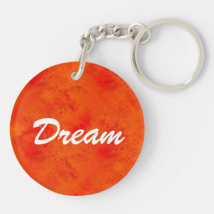Seamless Texture Background Abstract Orange And Keychain