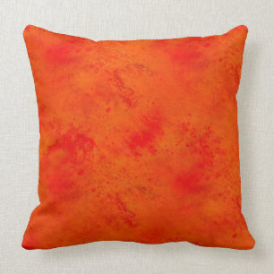 Seamless Texture Background Abstract Orange And Throw Pillow