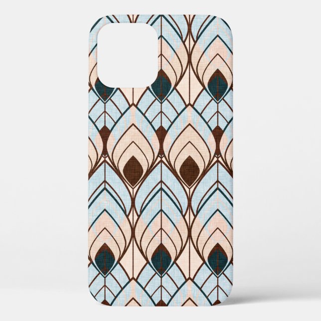 Seamless textured ornament in art Deco style.  Case-Mate iPhone Case (Back)