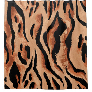 seamless tiger, leopard skin pattern