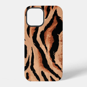 seamless tiger, leopard skin pattern iPhone 12 case