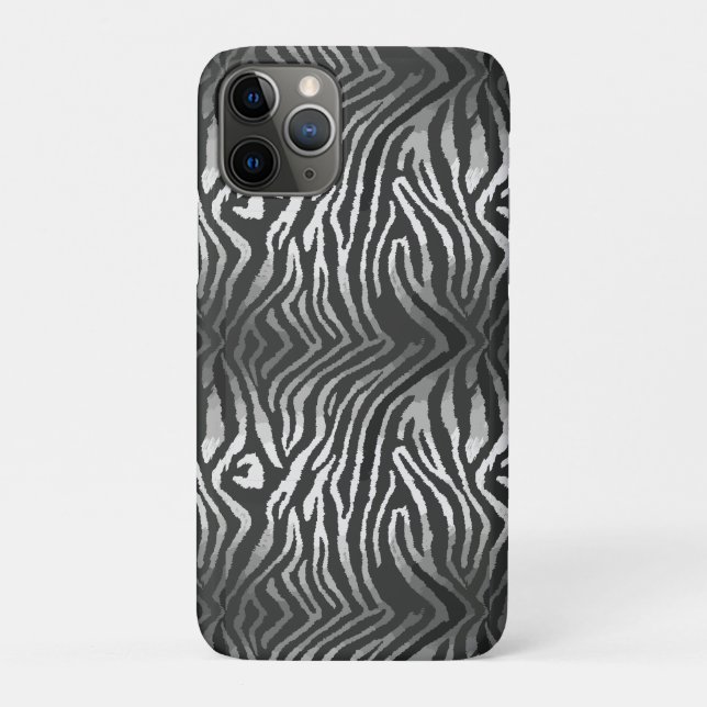 Seamless tiger stripe pattern Case-Mate iPhone case (Back)