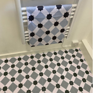 Seamless Tile Design Hand Towel