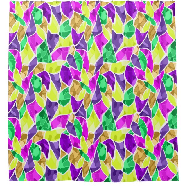 Seamless tile mosaic kaleidoscope abstract modern  (Front)