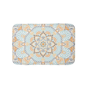Seamless tile pattern: decorative, versatile desig bath mat