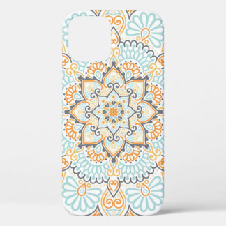 Seamless tile pattern: decorative, versatile desig iPhone 12 case