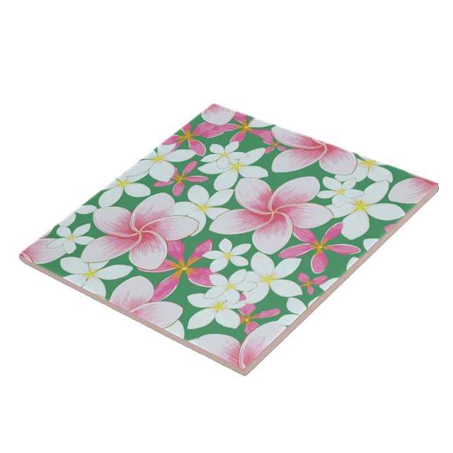 Seamless tile - tropical print (Side)