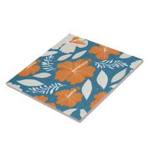 Seamless tile - tropical print