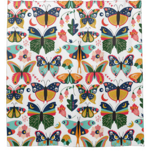 Seamless, Tileable Wallpaper Pattern with Boho Sty