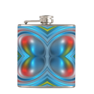Seamless Tiles Hip Flask