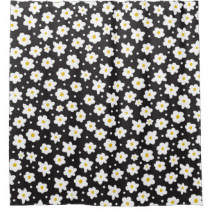 Seamless tiny daisy vintage pattern background