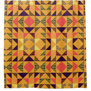 Seamless triangle pattern abstract background with