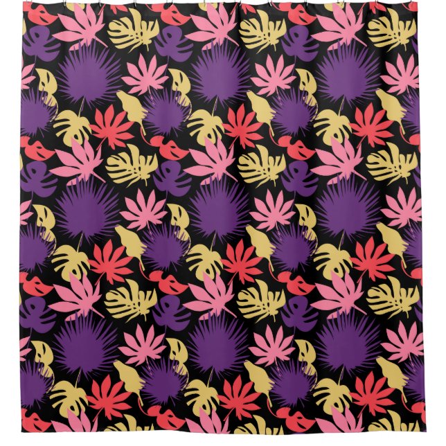 Seamless tropical leaves pattern (Front)