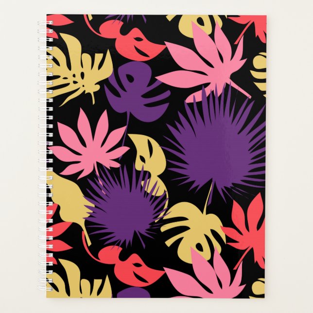 Seamless tropical leaves pattern planner (Front)