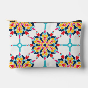 Seamless Turkish Colorful Design     Accessory Pouch