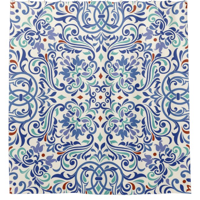 Seamless turkish colorful pattern. Endless pattern (Front)
