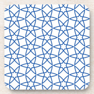 Seamless Turkish Colourful Design Arabic Cute     Coaster