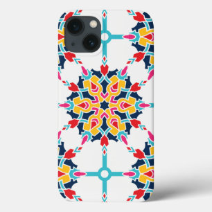 Seamless Turkish Colourful Design iPhone 13 Case