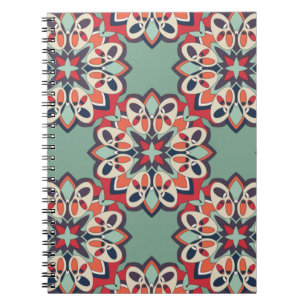 Seamless Turkish Colourful  Notebook