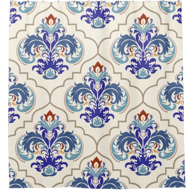 Seamless turkish colourful pattern. (Front)
