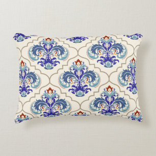 Seamless turkish colourful pattern. accent pillow