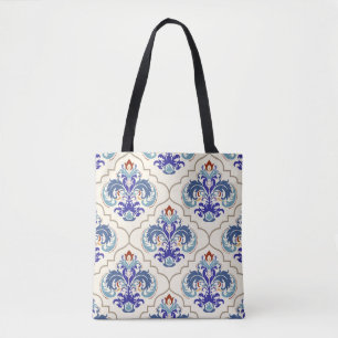Seamless turkish colourful pattern. tote bag