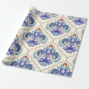 Seamless turkish colourful pattern. wrapping paper
