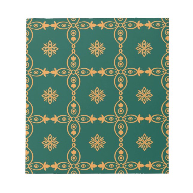 Seamless Turkish Colourful Vintage  Notepad (Front)