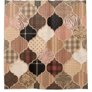 Seamless Various Textured Moroccan Tile Pattern Fa