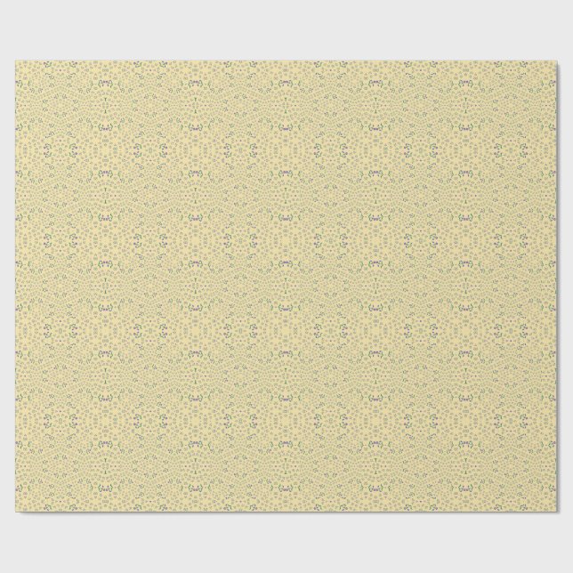 seamless vector pattern flowers design  wrapping paper (Flat)