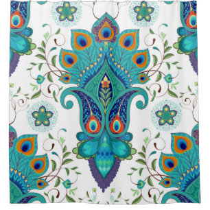 Seamless vintage background with oriental pattern.