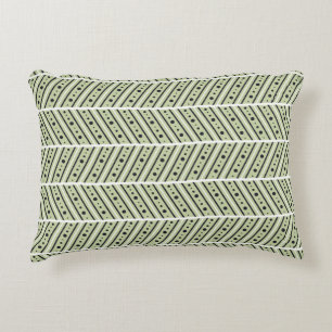 Seamless vintage decorative hand drawn pattern. Et Accent Pillow